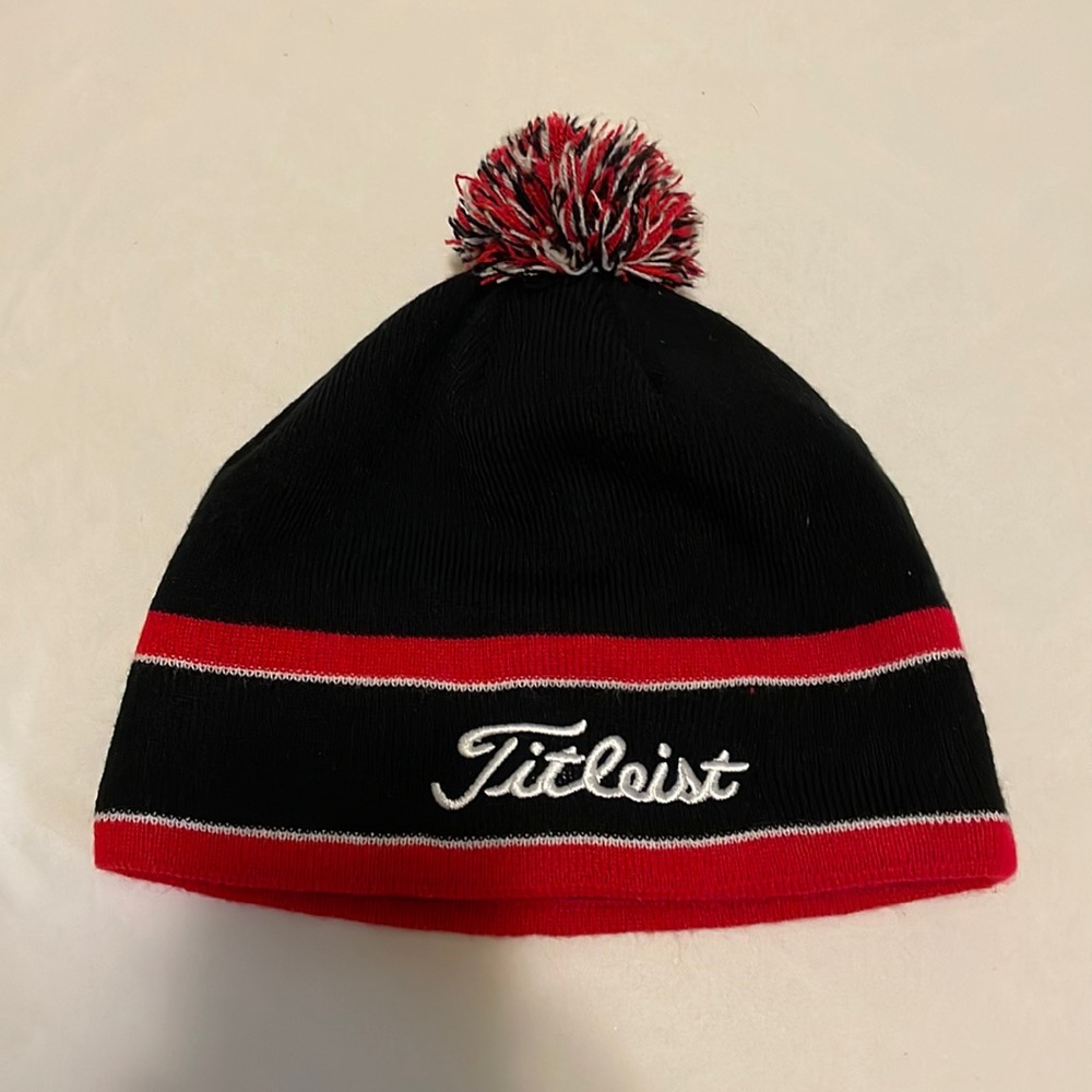 Very Gently Worn Titleist Beanie
